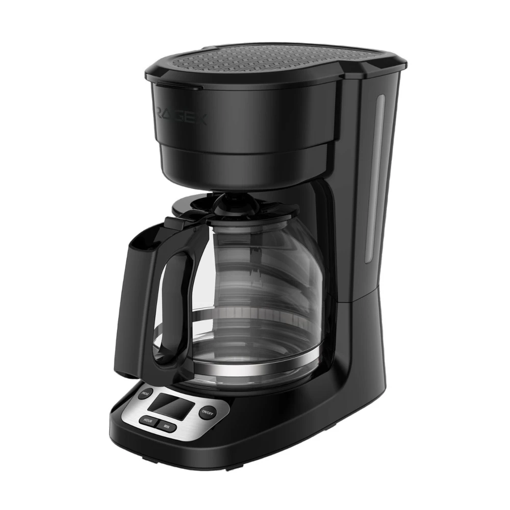 Капельная кофеварка RAGEX R407 1.8л 900Вт (черная)