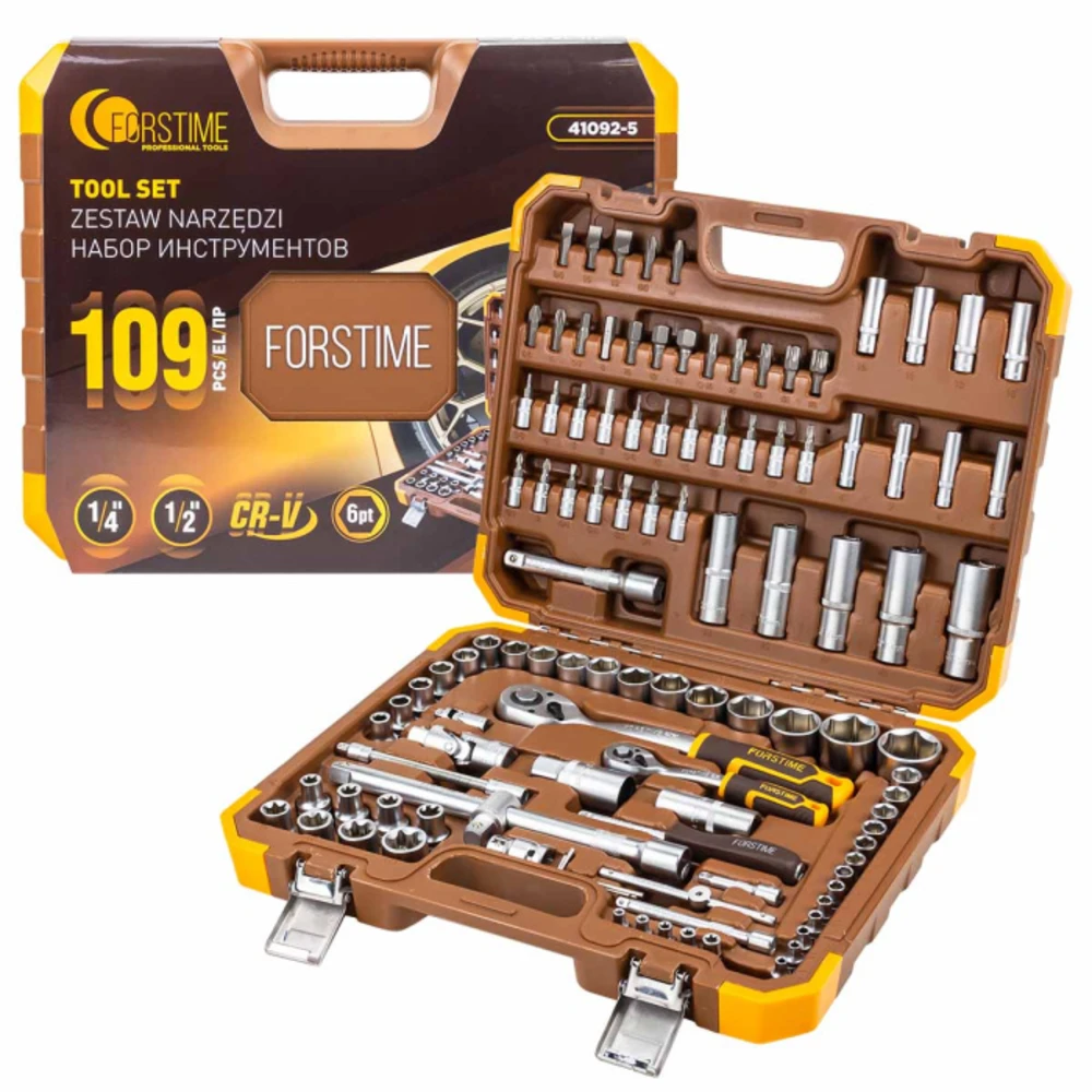 Универсальный набор инструментов Forstime FT-41092-5(58801)