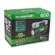 Компрессор автомобильный ECO AE-028-2 (12 В, 280 Вт, 70 л/мин, 2 цилиндра, 10 бар (манометр 7 бар), фонарь, сумка)